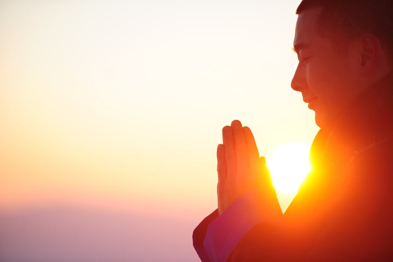 Yoga at sunrise